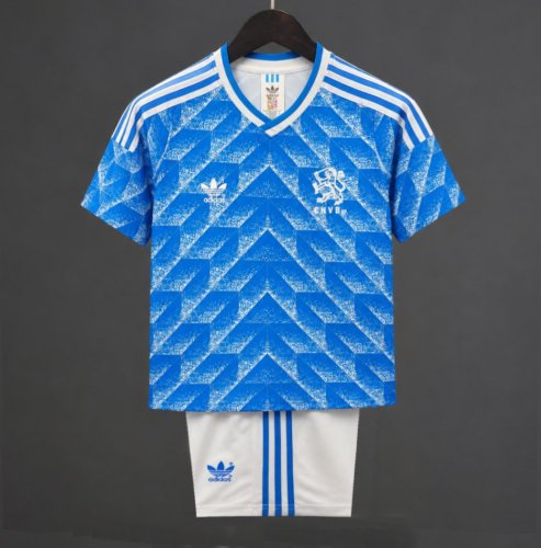 Retro Kids 1988 Netherlands Away Jersey