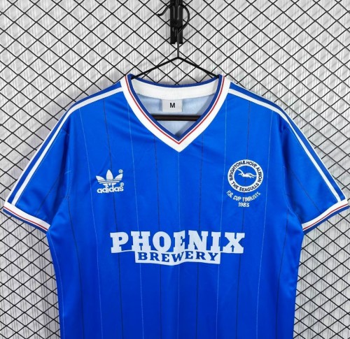 Retro 83/84 Brighton Hove Albion Home Jersey