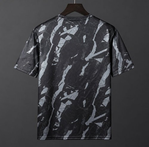 26/27 Olimpia Black with Abstract Camo Pattern Training Jersey