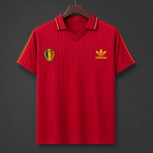 Retro 1990 Belgium Home Jersey