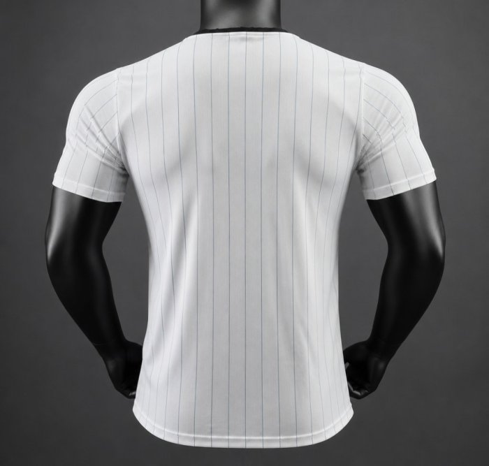 Player Version 2026 Argentina  Terrace Icons  Subtle Light Blue Pinstripes Jersey