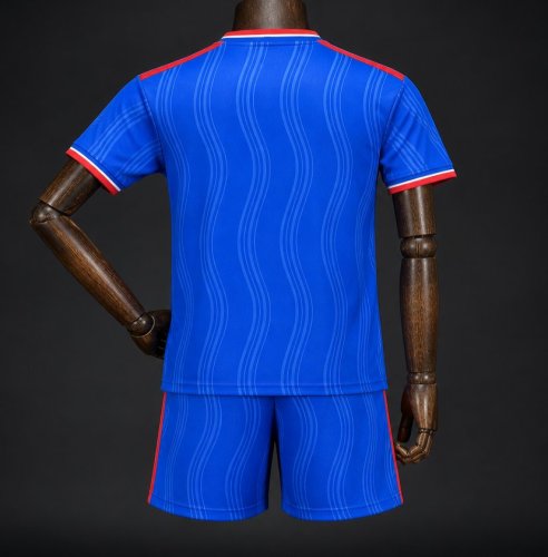 26/27 Kids Manchester United Away Blue Jersey