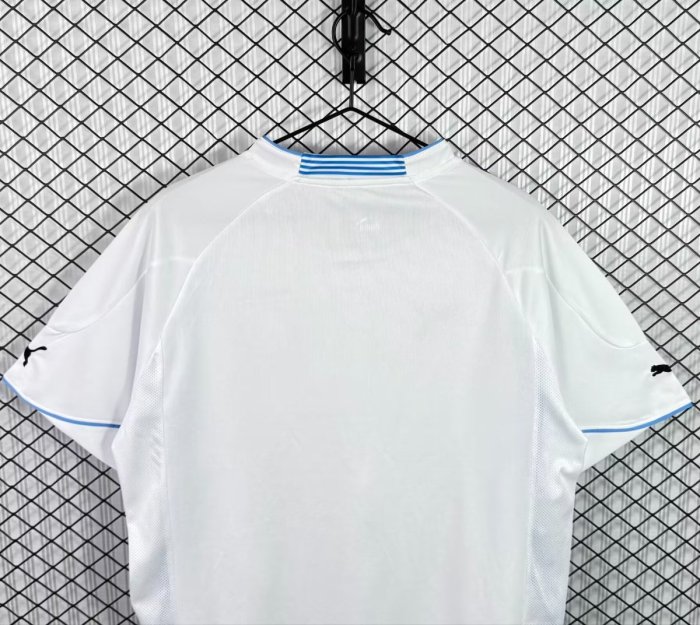 Retro 2010 Uruguay Away White Jersey