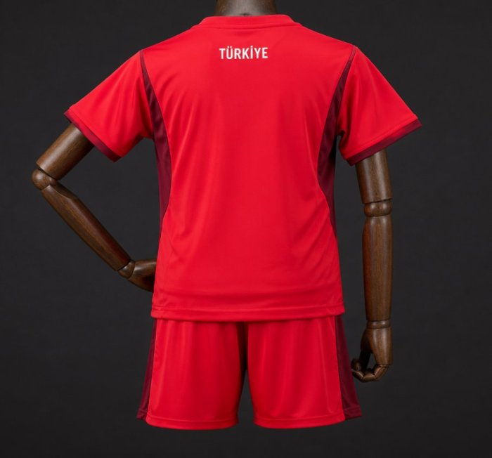 2026 Turkey/Türkiye Away Red Jersey