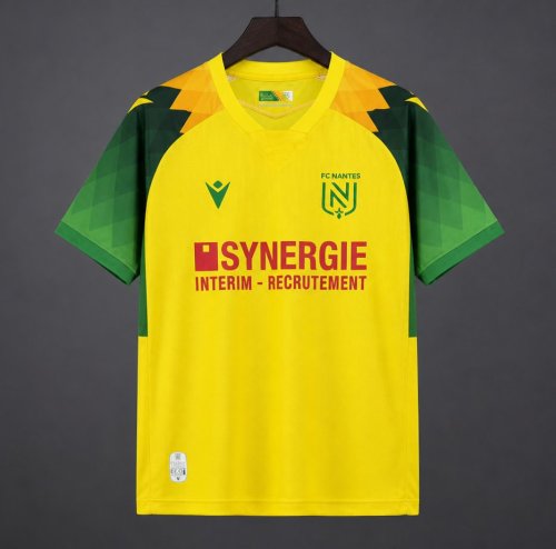 26/27 FC Nantes Home Yellow Green Jersey