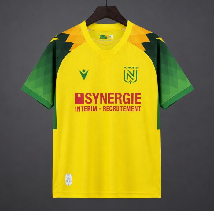 26/27 FC Nantes Home Yellow Green Jersey