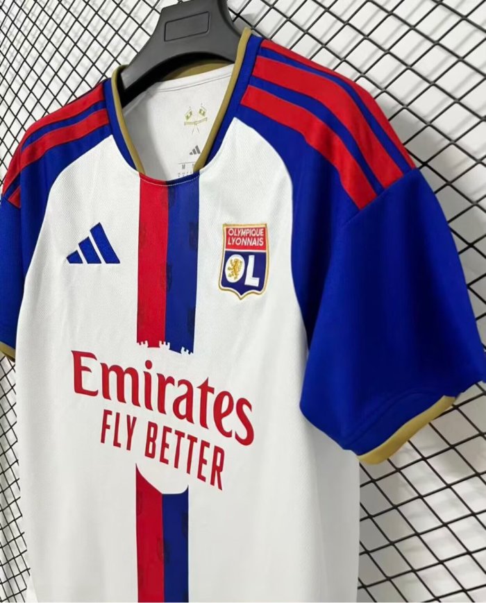 26/27 Olympique Lyonnais Home White Jersey
