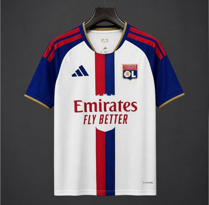26/27 Olympique Lyonnais Home White Jersey