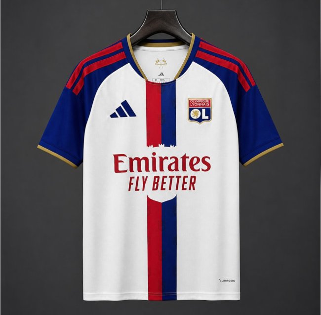 26/27 Olympique Lyonnais Home White Jersey