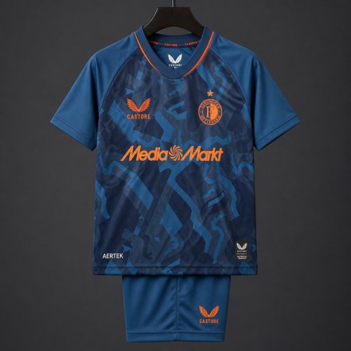 26/27 Kids Feyenoord Rotterdam Training Navy Blue Jersey