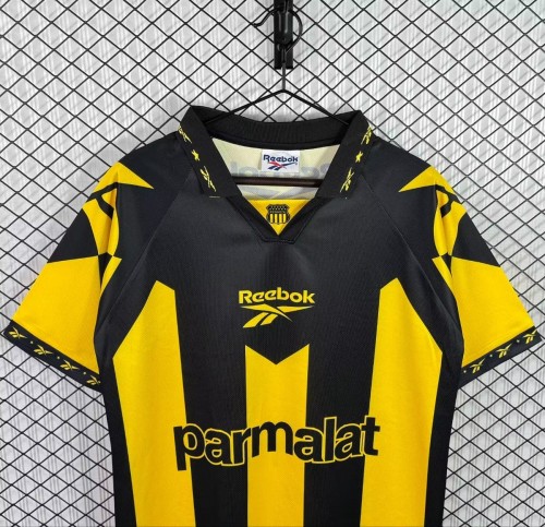Retro 98/99 Club Atletico Penarol Home Yellow Black Jersey