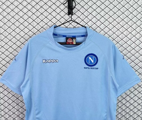 Retro 04/05 Napoli Home Sky Blue Jersey