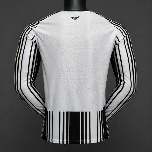 Player Version 26/27 Newcastle United Home Black White Long Sleeve Jersey