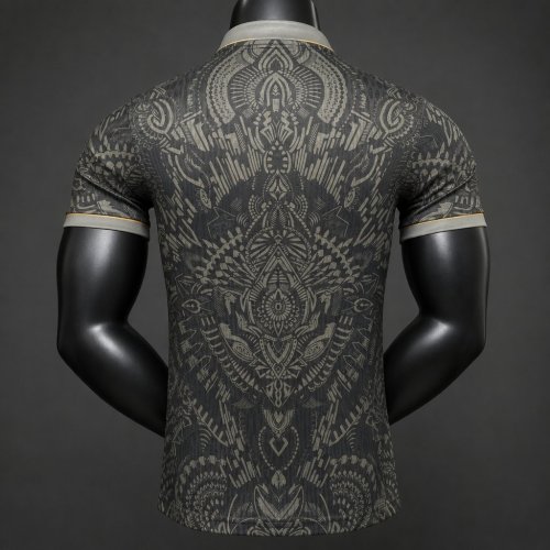 Player Version 26/27 Paris Saint-Germain Black with Tribal Pattern Special Edition Jersey