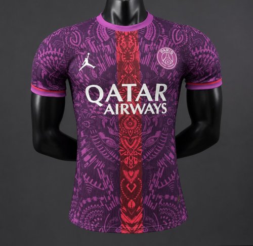 Player Version 26/27 Paris Saint-Germain Purple with Tribal Pattern Special Edition Jersey