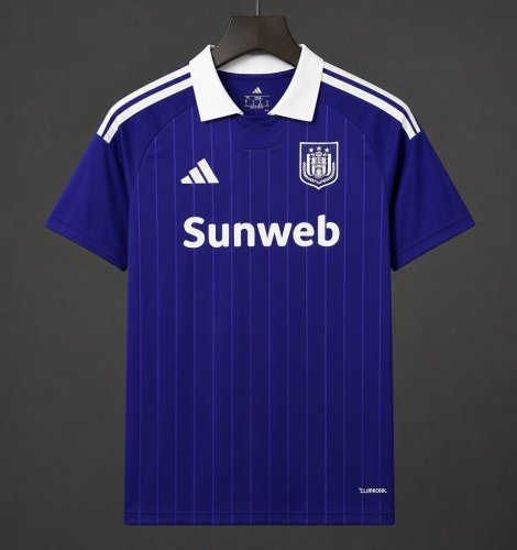 26/27 RSC Anderlecht Purple Pinstripe Home Jersey