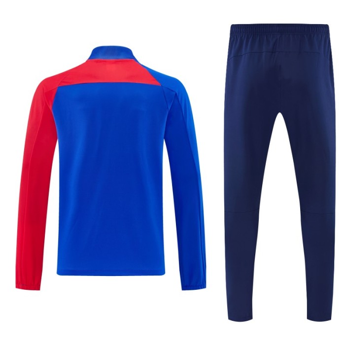 26/27 Pairs Blue & Navy Blue Full Zipper Jacket Tracksuit + Long Pants