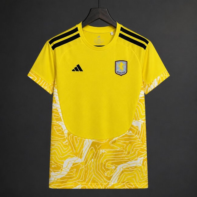26/27 Mens Aston Villa Goalkeeper Yellow Jersey