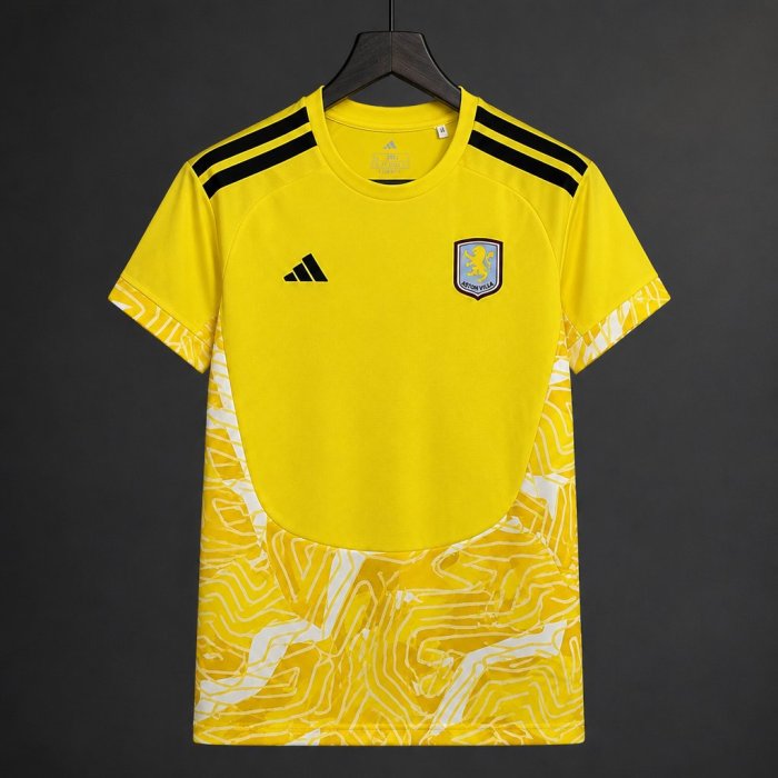 26/27 Mens Aston Villa Goalkeeper Yellow Jersey