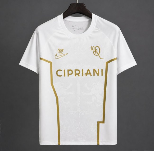 26/27 Ronaldinho 10 Ravenna FC White/Golden Special Edition Jersey