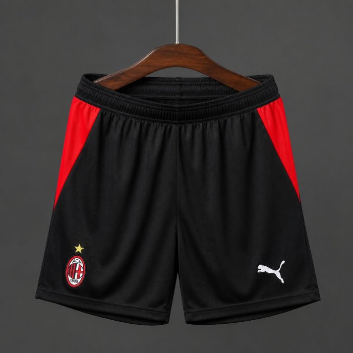 26/27 AC Milan Home Black Shorts