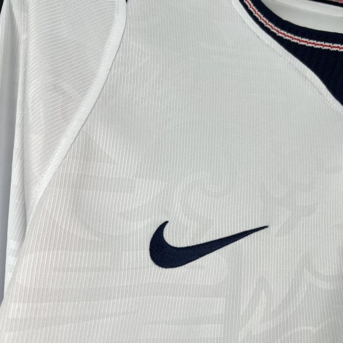 2026 Mens England World Cup Home Long Sleeve Jersey