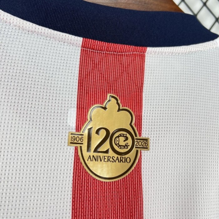 2026/27 Mens Club Chivas Guadalajara 120th Anniversary Jersey
