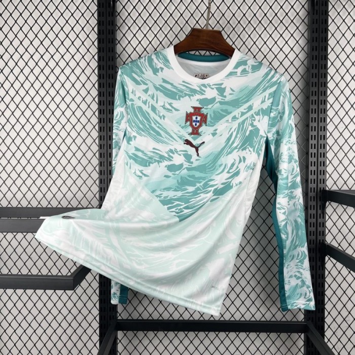 2026 Mens Portugal World Cup Away Long Sleeve Jeresy