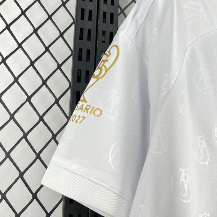 2026/27 Mens Real Madrid 125th Anniversary Jersey