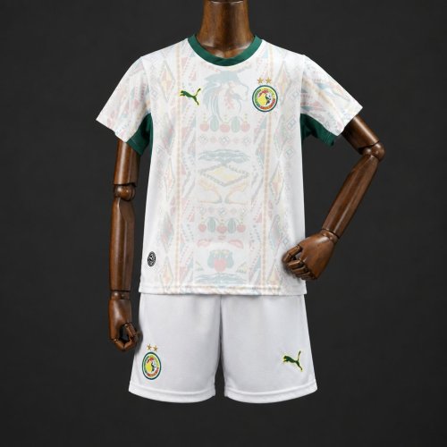 2026 Kids Senegal World Cup Home Kit