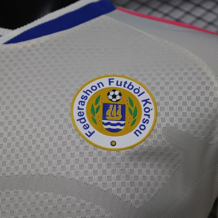 Player Version 2026  Curaçao World Cup Away White Jersey