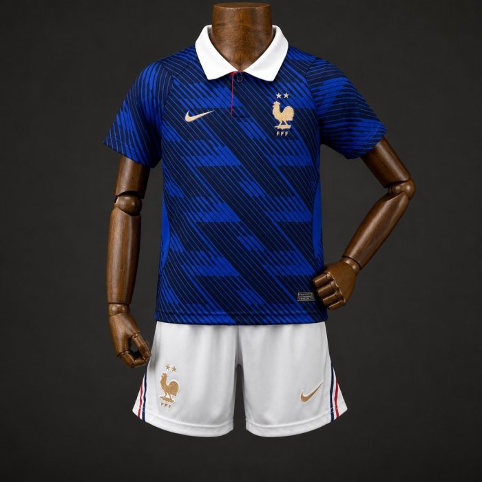 2026 Kids France World Cup Home Kit