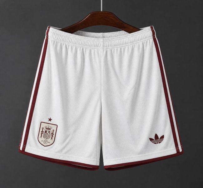 2026 Spain Away White Shorts