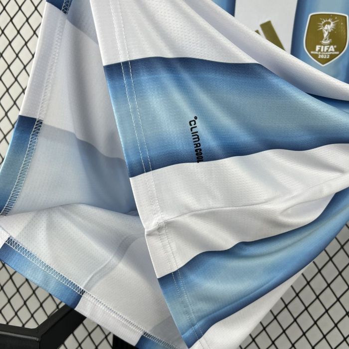 2026 Mens Argentina World Cup Home Long Sleeve Jersey