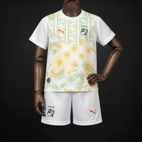2026 Kids Ivory Coast World Cup Away Kit