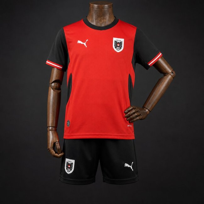 2026 Kids Austria World Cup Home Kit