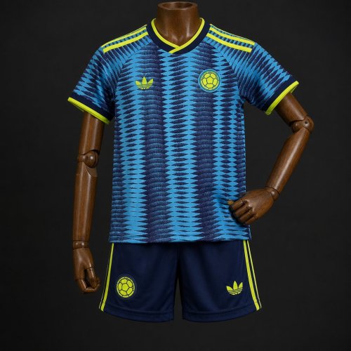 2026 Kids Colombia World Cup Away Kit