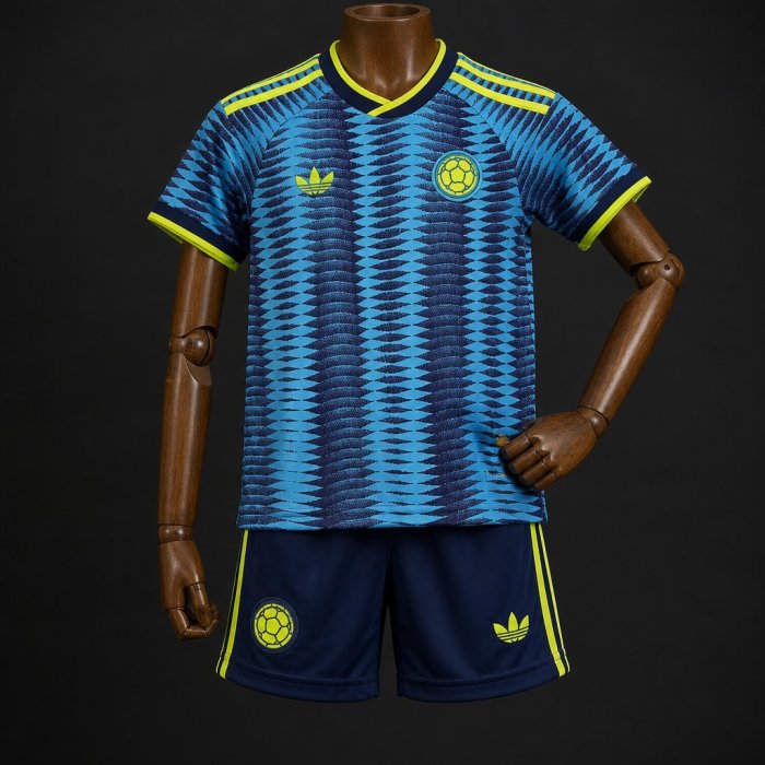 2026 Kids Colombia World Cup Away Kit