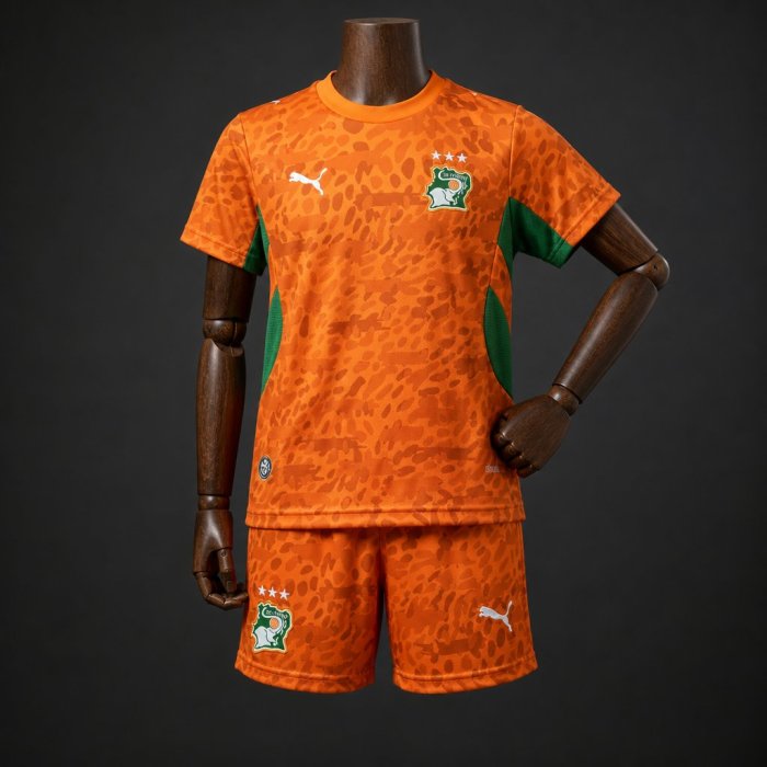 2026 Kids Ivory Coast World Cup Home Kit