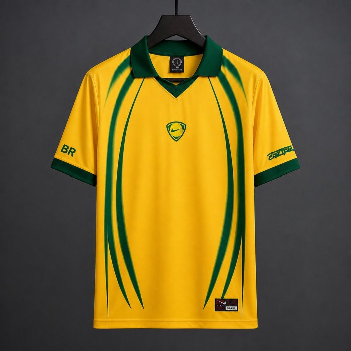2026 Brazil x Scott Cactus Jack Total 90 Retro Yellow Jersey