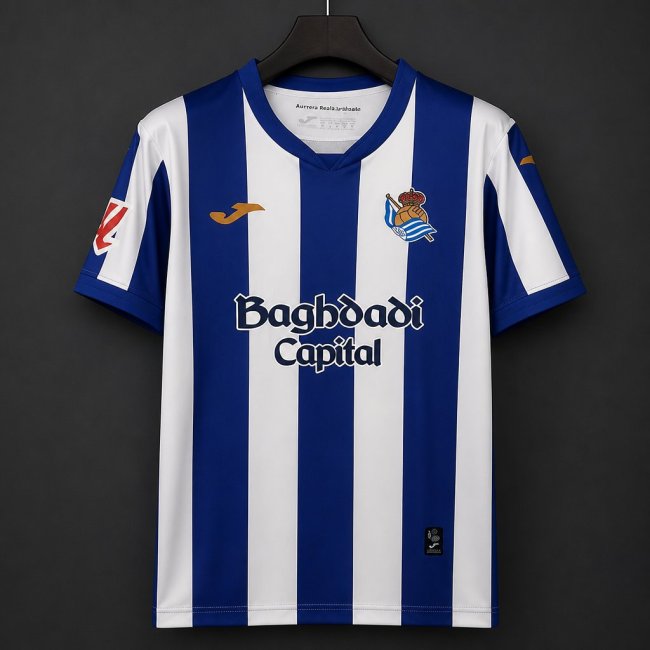 26/27 Real Sociedad home  jersey