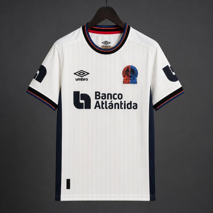 26/27 CD Olimpia Third White Jersey
