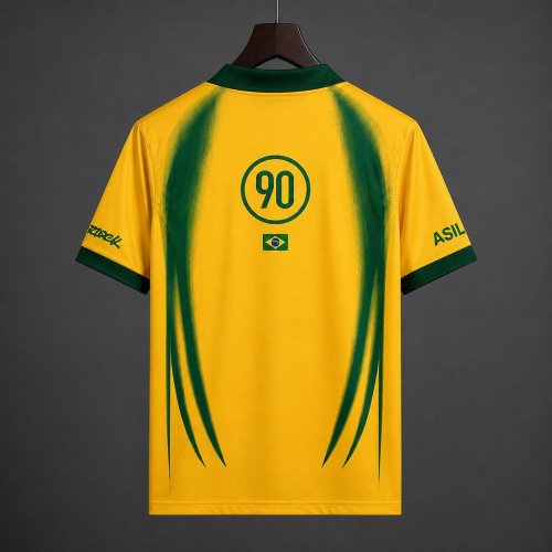 2026 Brazil x Scott Cactus Jack Total 90 Retro Yellow Jersey