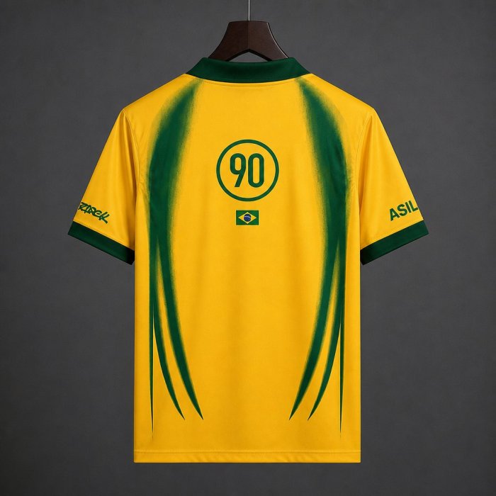 2026 Brazil x Scott Cactus Jack Total 90 Retro Yellow Jersey