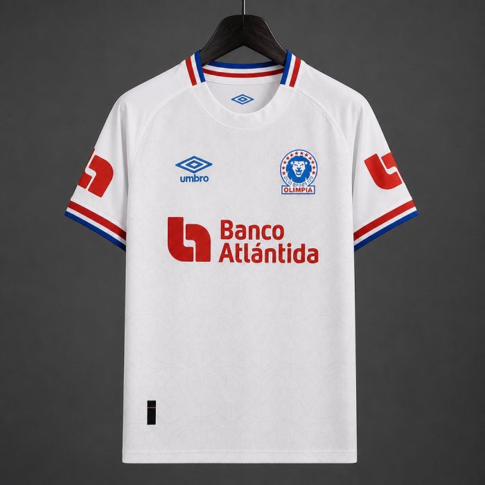 26/27 CD Olimpia Home White Jersey