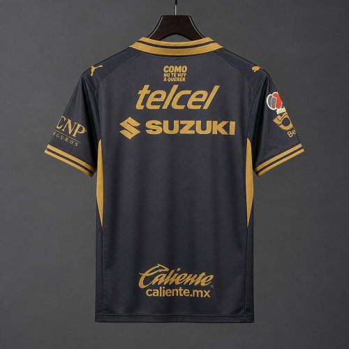 26/27 Pumas UNAM Away Black Jersey
