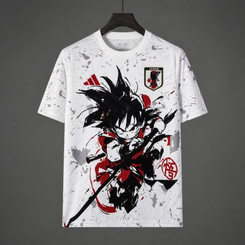 2026 Japan x Dragon Ball White Special Edition Jersey
