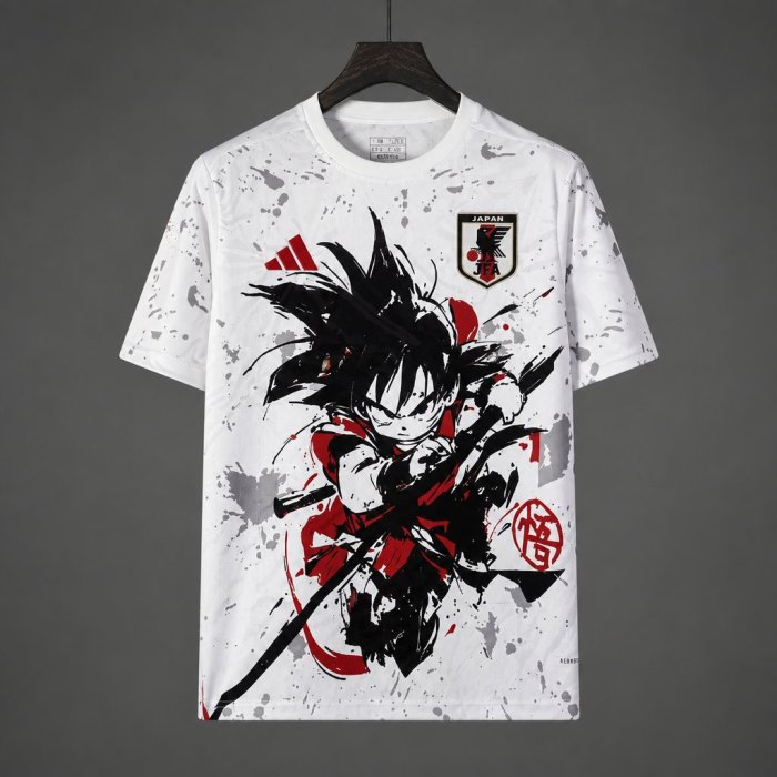 2026 Japan x Dragon Ball White Special Edition Jersey