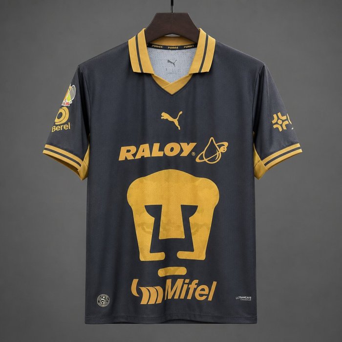 26/27 Pumas UNAM Away Black Jersey