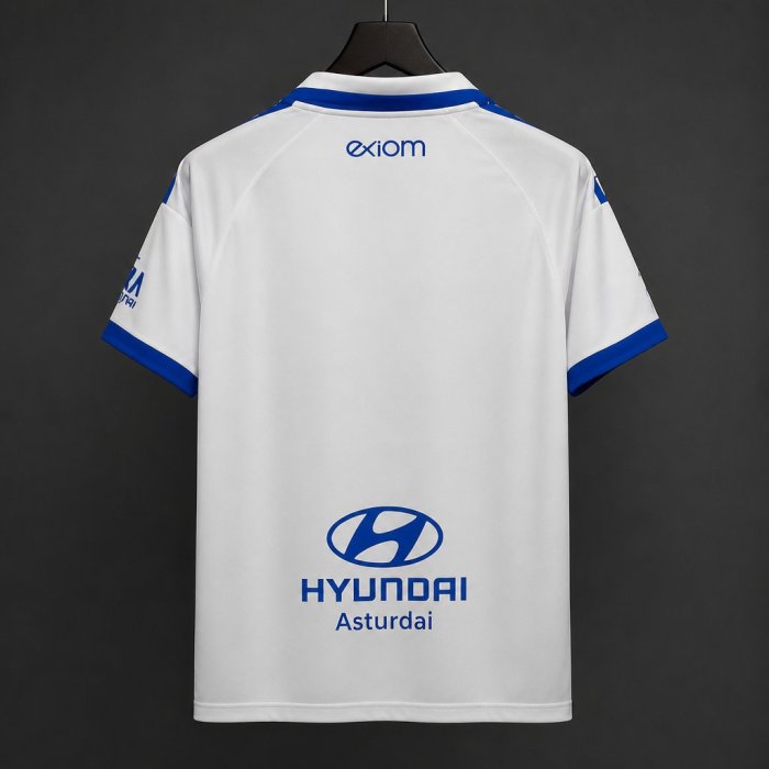 26/27 Real Oviedo Away White&Blue Jersey